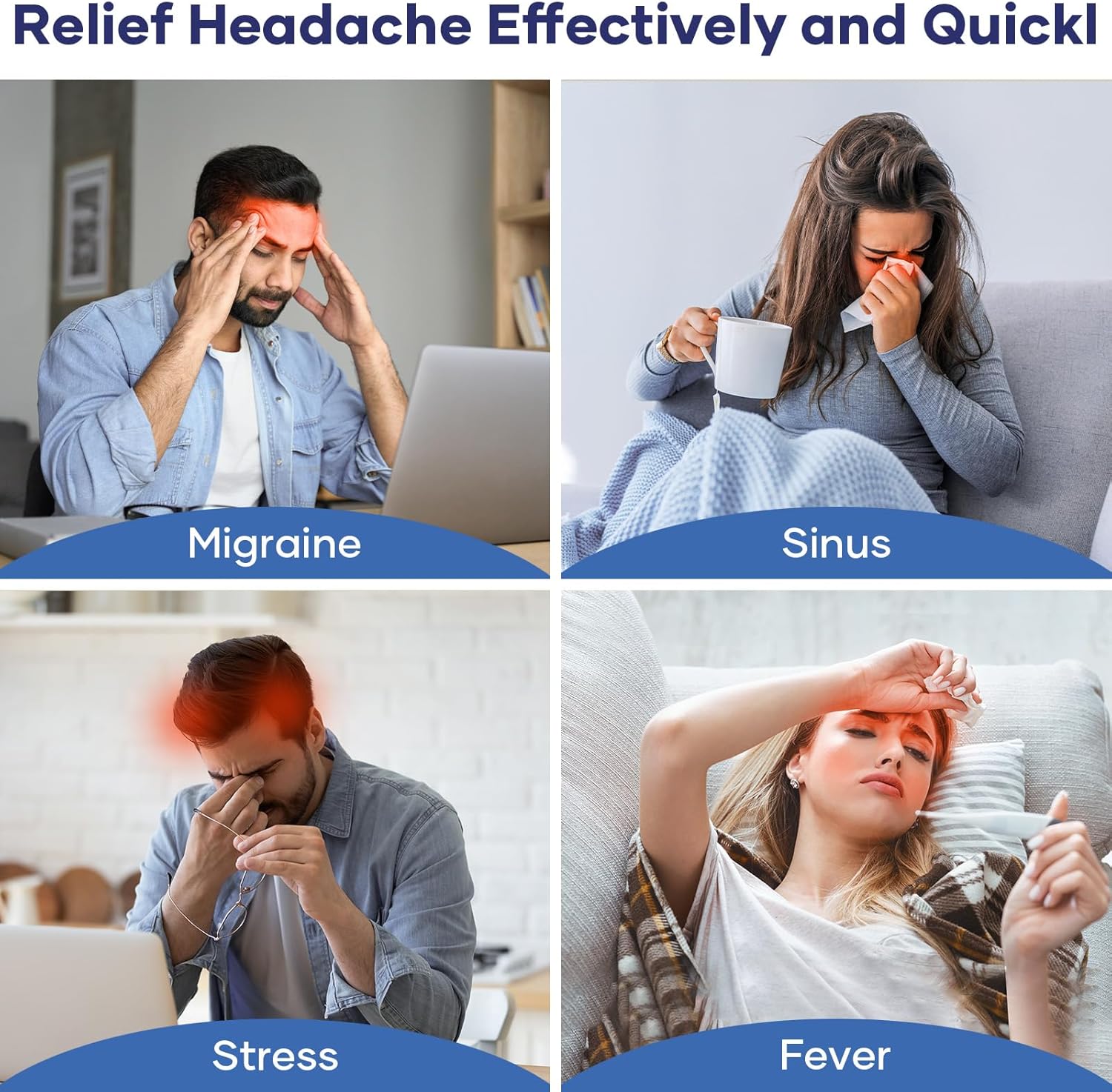 Migraine Relief Cap With Box
